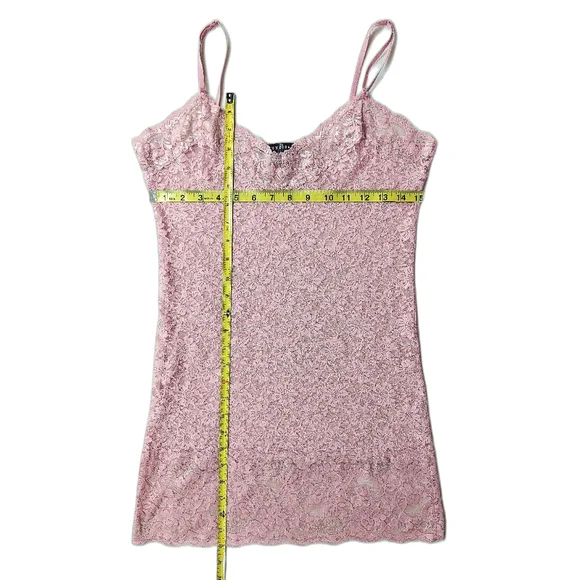 Baby Pink Sheer Lace Chemise Nighty - Picture 5 of 8